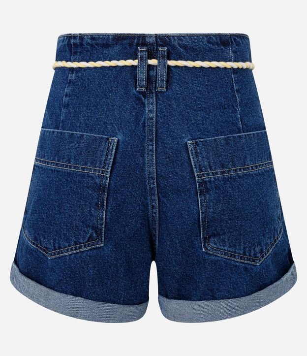 Short Baggy en Jeans con Cinturón Cordón 9
