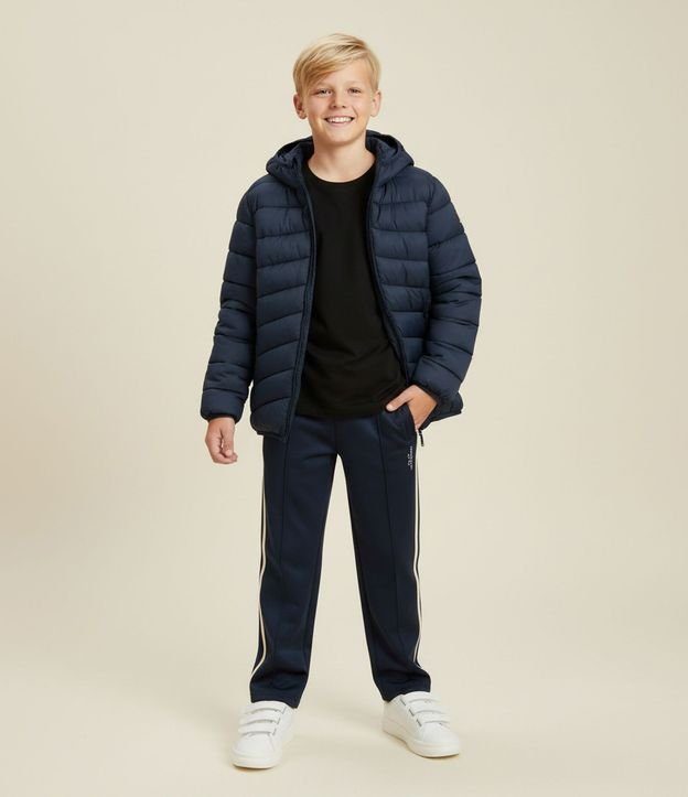 Campera Ultraleve Infantil con Capucha - Talle 5 a 14 años 2