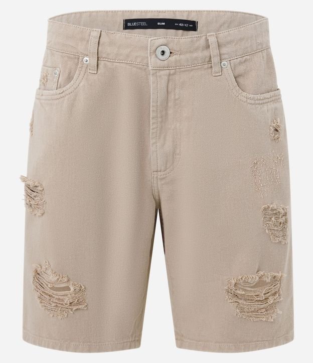 Bermuda Slim Destroyed con Rotos y Bolsillo 6