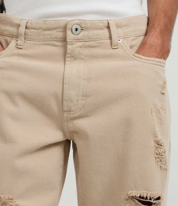 Bermuda Slim Destroyed con Rotos y Bolsillo 5