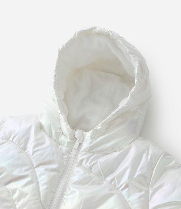 Campera Puffer Infantil Holográfica - Talle 5 a 14 años 8