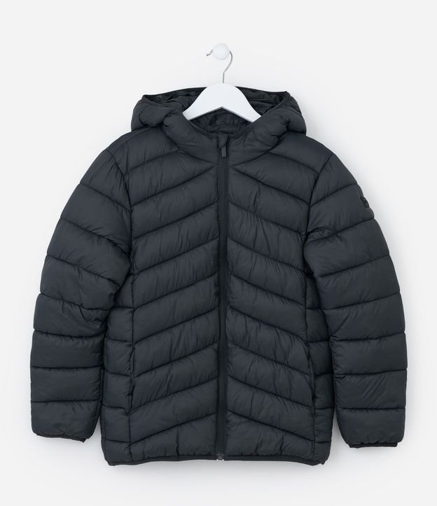 Campera Ultraleve Infantil con Capucha - Talle 5 a 14 años