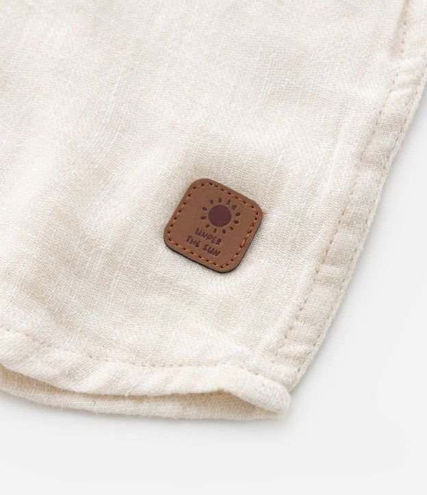 Camisa Infantil en Viscolino con Pequeño Bolsillo - Talle 1 a 4 años 5