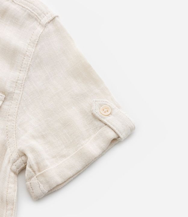 Camisa Infantil en Viscolino con Pequeño Bolsillo - Talle 1 a 4 años 6