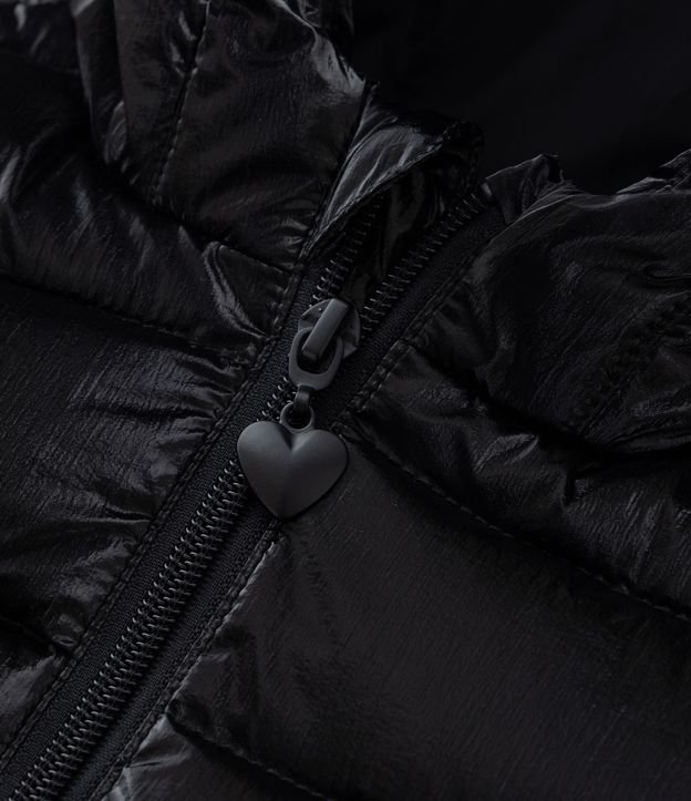Campera Puffer Infantil en Microfibra con Capucha - Talle 1 a 5 años 4