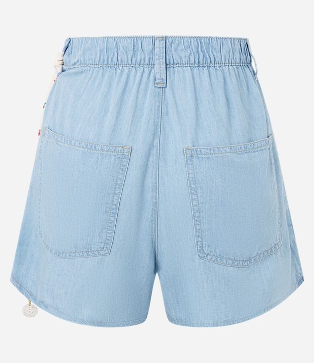 Short Baggy Jeans con Pañuelo en las Trabillas 4