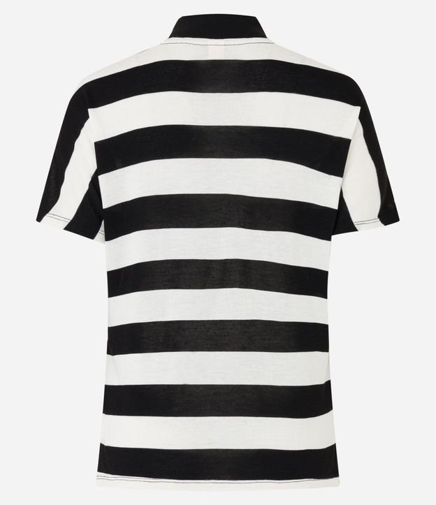 Blusa en Rib sin Sisa y Cuello Alto 7