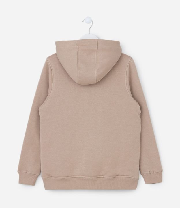Campera Infantil con Forro Peludito y Capucha - Talle 5 a 14 años 2