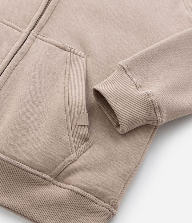 Campera Infantil con Forro Peludito y Capucha - Talle 5 a 14 años 4