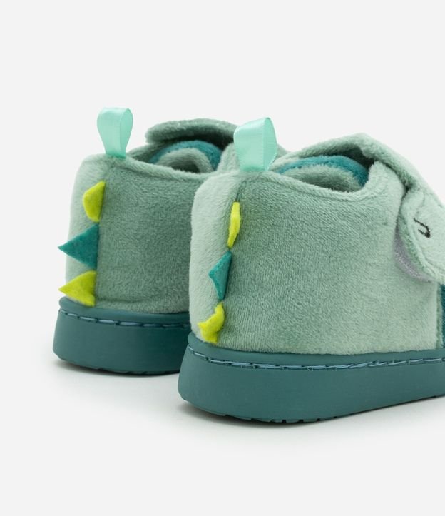 Pantufla Cerrada Infantil con Bordado de Dino - Talle 19 a 28 2