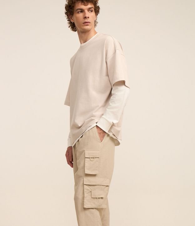 Pantalón Jogger en Poliamida con 04 Bolsillos Laterales 2