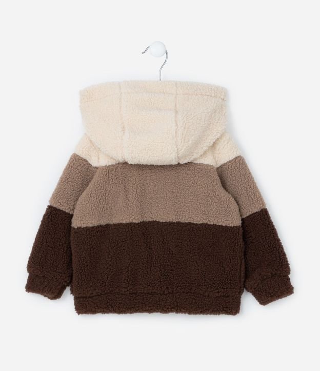 Saco Infantil en Sherpa con Bordado Simba - Talle 1 a 6 años 4