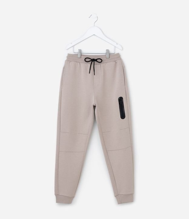 Pantalón Infantil en Algodón y Bolsillo con Cremallera - Talle 5 a 14 años 2