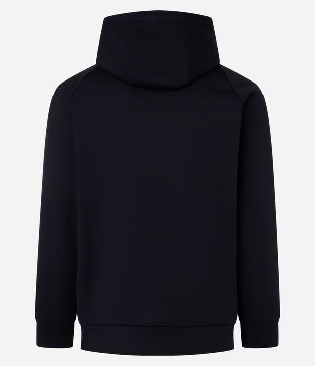 Saco en Fleece con Estampa en el Pecho y Capucha 8