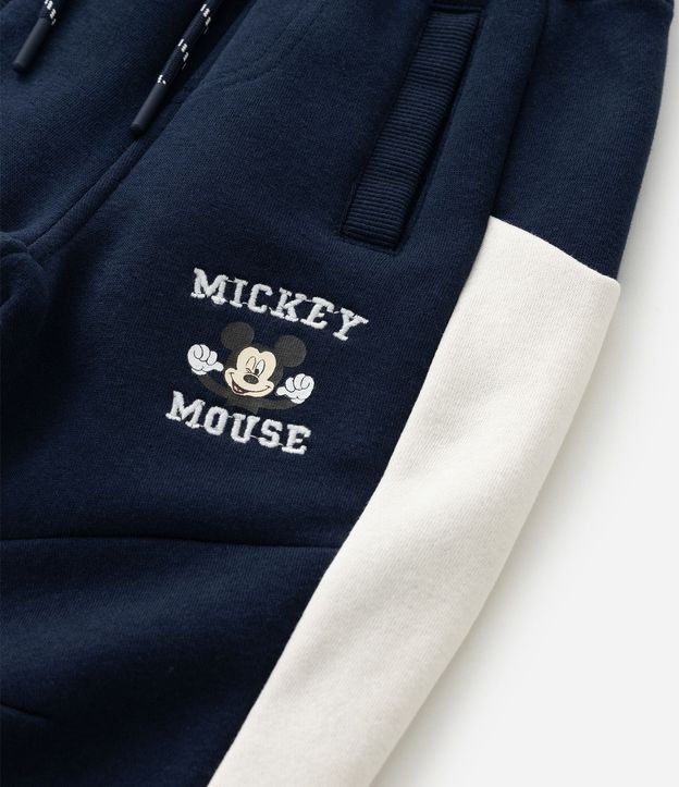 Pantalón Infantil con Recortes y Bordado de Mickey - Talle 1 a 6 años 10