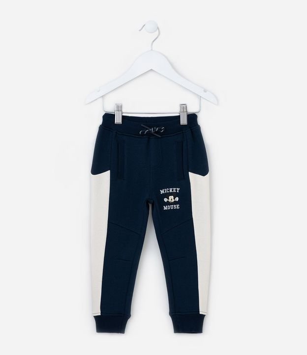 Pantalón Infantil con Recortes y Bordado de Mickey - Talle 1 a 6 años 2