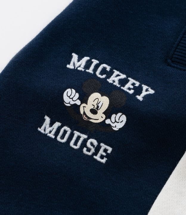 Pantalón Infantil con Recortes y Bordado de Mickey - Talle 1 a 6 años 8