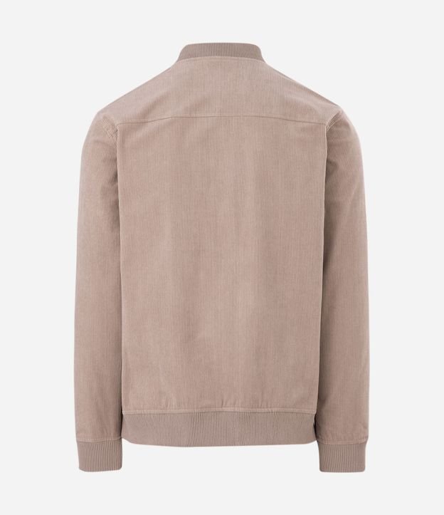 Campera Bomber en Terciopelo con Botones Forrados 7