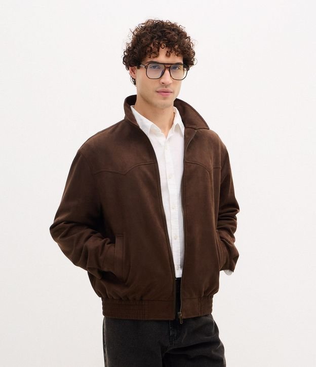 Campera con Detalles en Recorte y Bajo con Elástico 1
