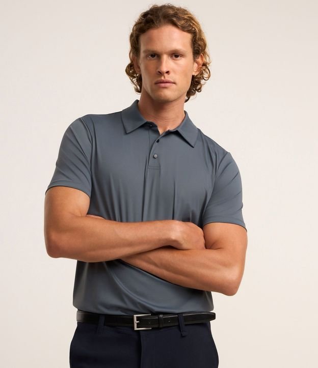 Camisa Polo Performance con Toque Gelado 4