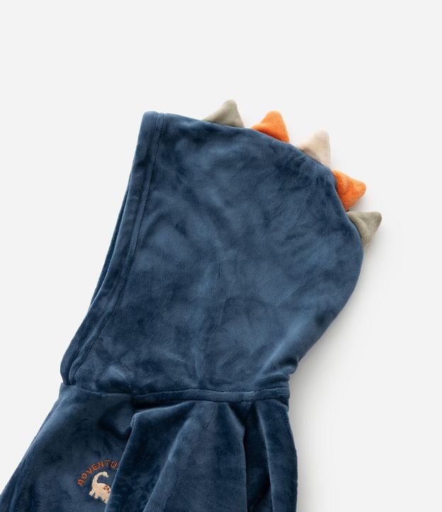 Conjunto Infantil en Plush con Capucha y Cresta de Dino - Talle 1 a 4 años 11