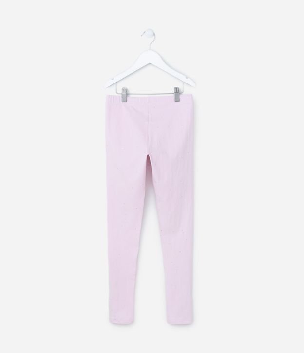 Pantalón Legging Infantil en Cotton con Brillo - Talle 5 a 14 años 2
