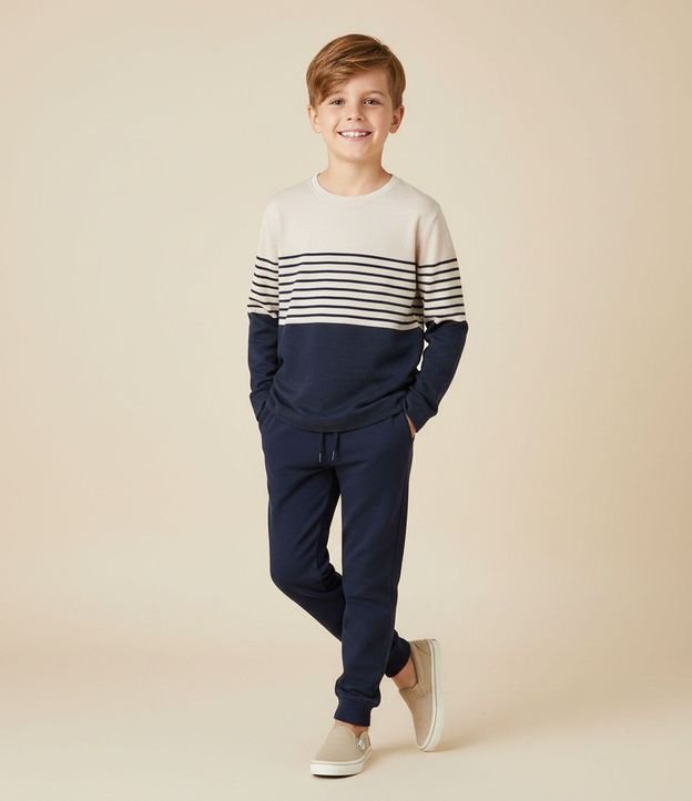 Pantalón Infantil en Algodón Básico - Talle 5 a 14 años 1