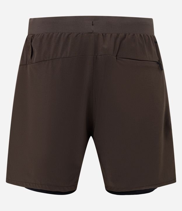 Bermuda Deportiva con Short de Compresión 12