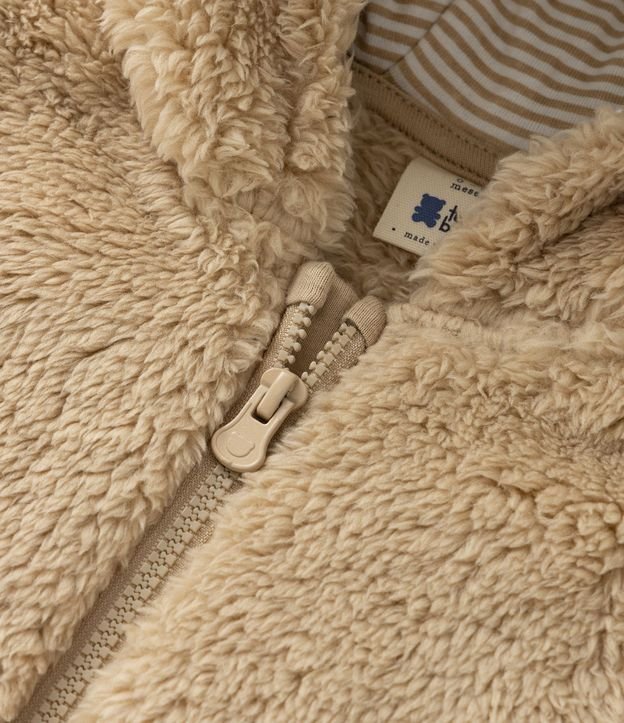 Campera Infantil con Capucha y Orejitas - Talle 0 a 18 meses 5