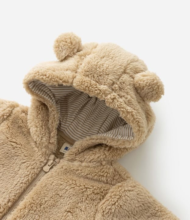 Campera Infantil con Capucha y Orejitas - Talle 0 a 18 meses 6
