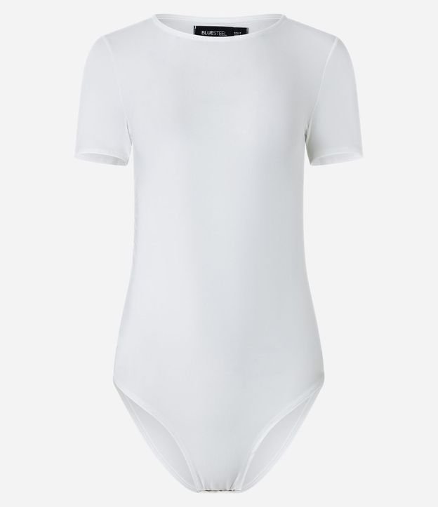 Body con Drapeado Lateral y Manga Corta 11
