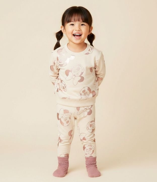 Conjunto Infantil con Estampa de Minnie – Talle 1 a 5 años