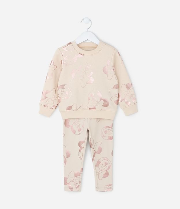 Conjunto Infantil con Estampa de Minnie – Talle 1 a 5 años 2