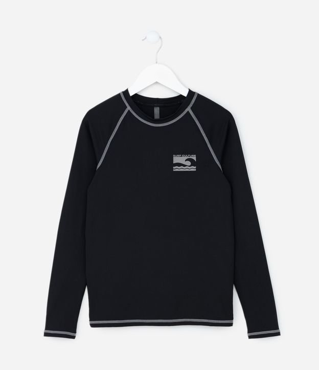 Remera de Playa  Infantil con Protección UV - Talle 5 a 14 años