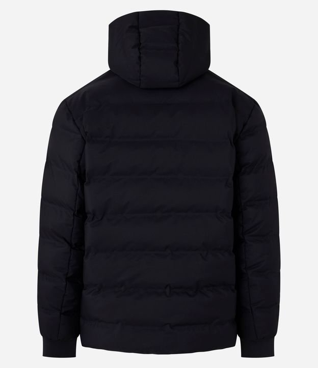 Campera Puffer Deportiva sin Costura con Capucha 6