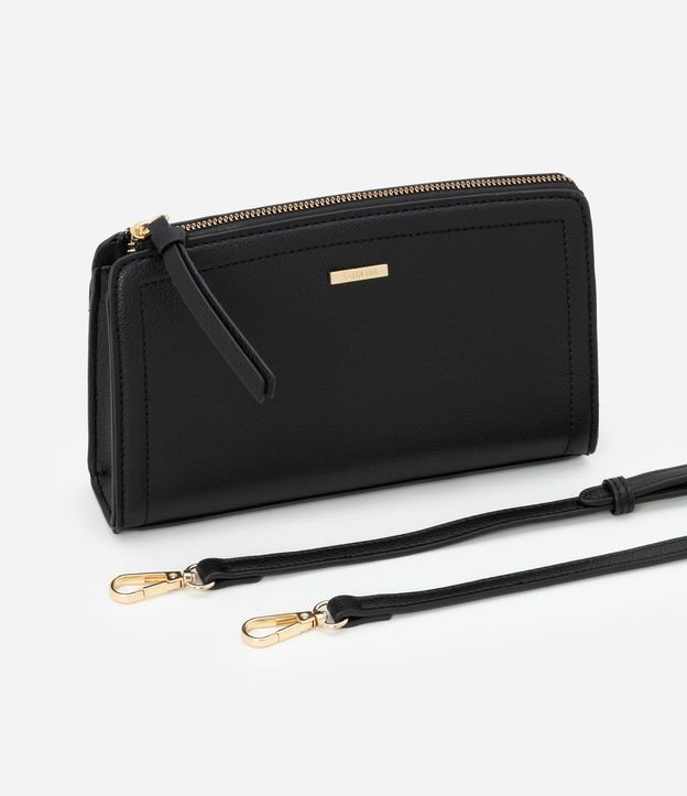 Cartera Transversal Pequeña en PU con Cremallera 9