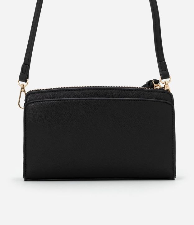 Cartera Transversal Pequeña en PU con Cremallera 3