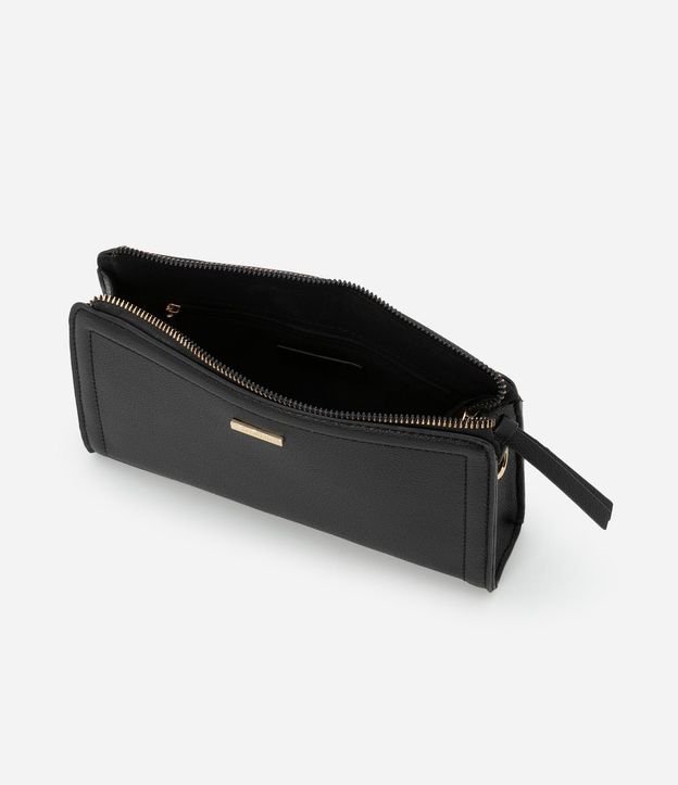 Cartera Transversal Pequeña en PU con Cremallera 4