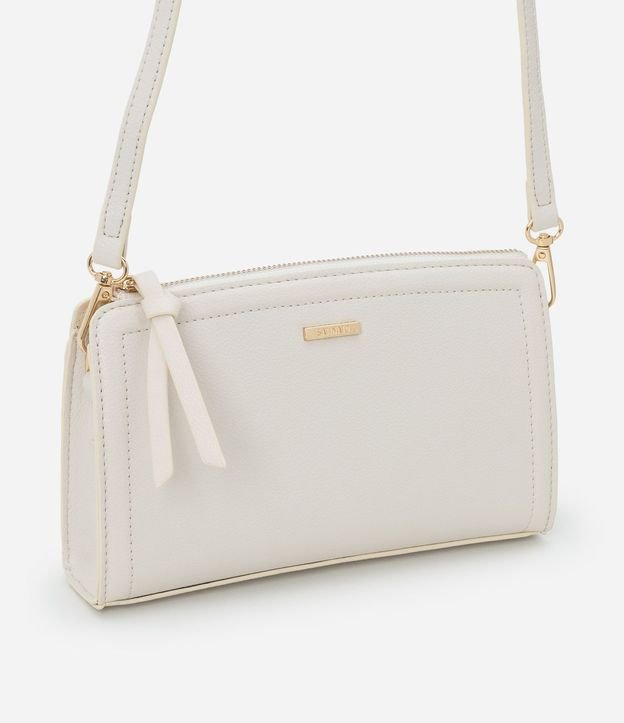 Cartera Transversal Pequeña en PU con Cremallera