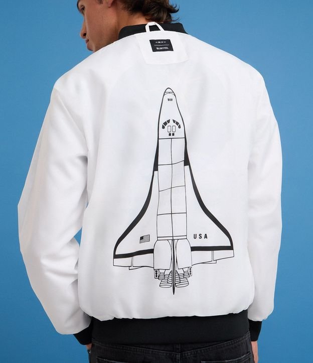 Campera Rompe Viento con Estampa NASA 5