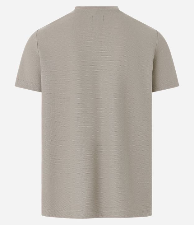 Remera Regular con Textura Colmena 7