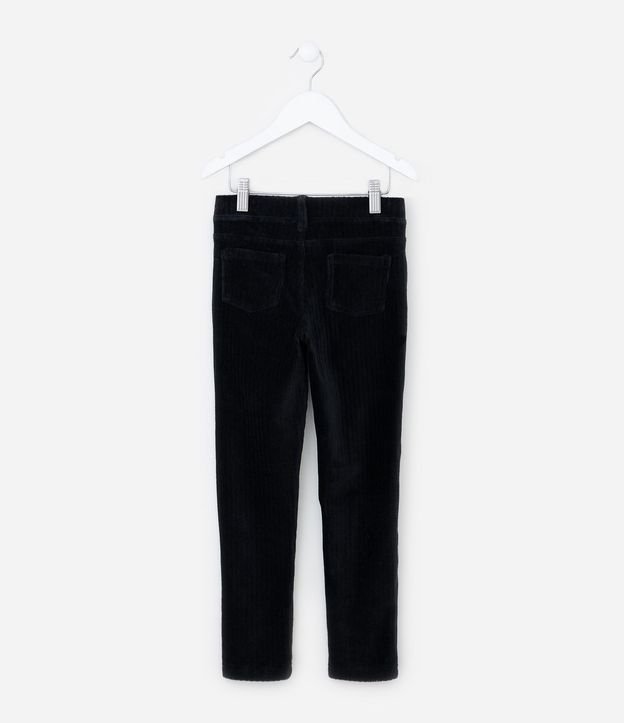 Pantalón Legging Infantil en Terciopelo Cotelê - Talle 1 a 5 años 2