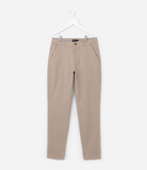 Pantalón Slim Infantil con Bolsillos - Talle 5 a 14 años 2