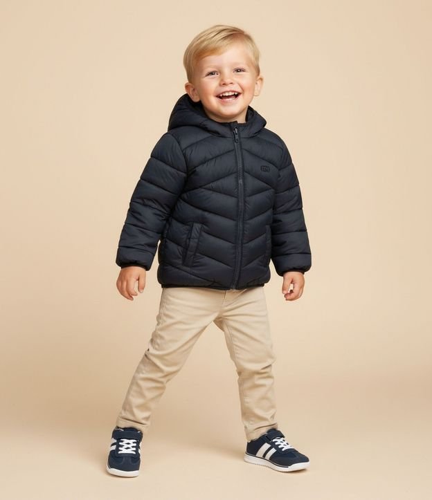 Campera Básica Infantil en Microfibra - Talle 1 a 5 años 2