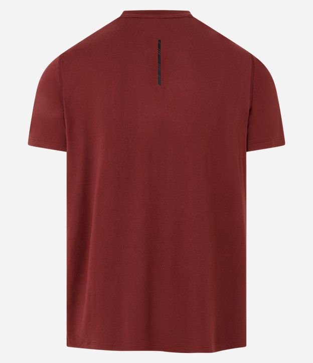 Remera Deportiva con Etiqueta en la Barra y Manga Corta 6