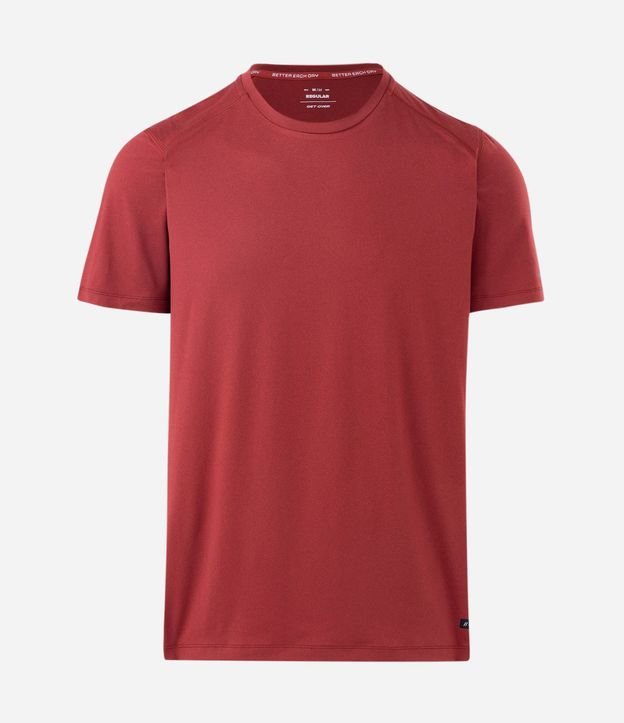 Remera Deportiva con Etiqueta en la Barra y Manga Corta 5