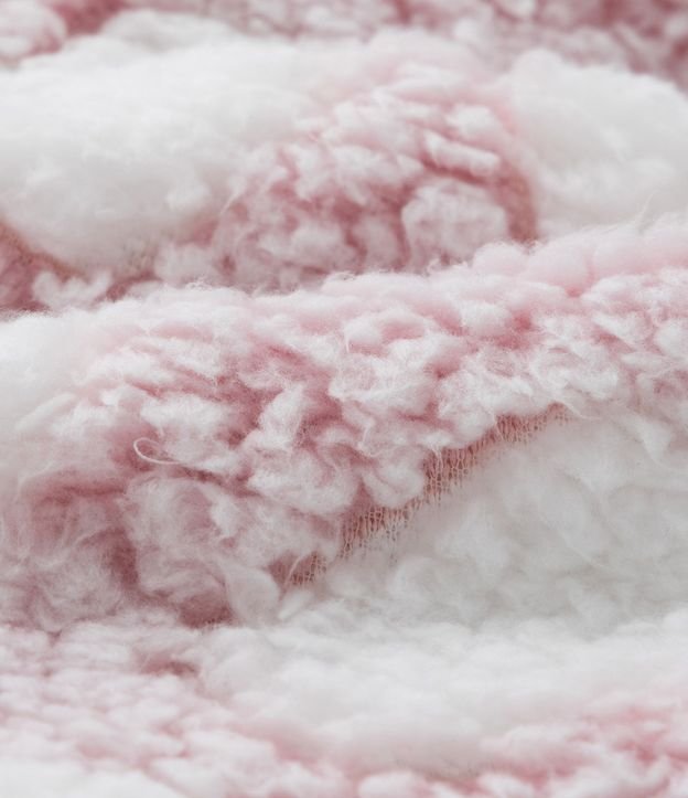 Mono Infantil en Fleece con Estampa de Corazones - Talle 0 a 24 meses 3