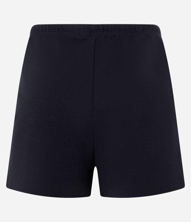 Short Básico en Rib con Lazo en la Cintura 5