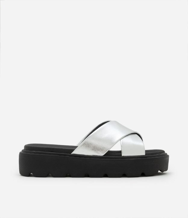 Sandalia Flatform Infantil con Tiras Cruzadas - Talle 26 al 36 4