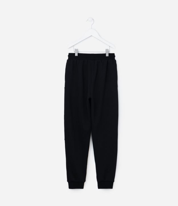 Pantalón Infantil en Tech Fleece y Estampa Minecraft - Talle 5 a 14 años 4